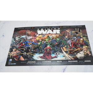Justice League Trinity War DC Comics Promo Card